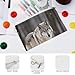 Wolf in The Snow Coin Purse Small Cash Coin Purse Pouch Mini Canvas Change Purse with Zipper Cute Coin Pouch Fashion Coin Wallet Slim Cash Change Wallet for Cards Keys Lipsticks