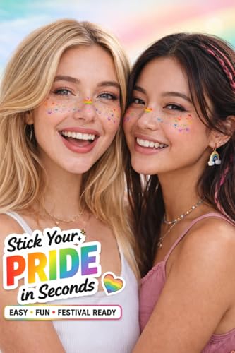 Oiomniv Rainbow Butterfly Freckle Face Stickers, 6 Sheets Temporary Face Tattoos for Women and Adults, Pride Makeup Freckles Decals for Festivals, Parties, Parade — view 6