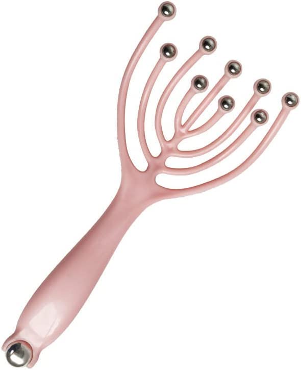 RUISAIL ヘッドスパ ハンドプロ プッシュタイプ 適度な刺激 ストレス解消 持ち運びが簡単 時間をつぶす 頭皮マッサージ グッズ ヘッドマッサージ ャー 頭 マッサージ 器 グッズ 手動 按摩