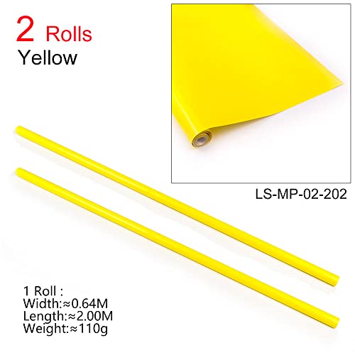 Película transparente LS-MP-02-202 en rollos de 60 x 200 cm para proyectos y hogar 2