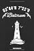 Produktbild Notizbuch: Schönes Baltrum Notizbuch für alle Nordsee Insel-Urlauber - Koordinaten, Möwe und Leuchtturm Design - 110 linierte Seiten im praktischen A5 Taschenformat