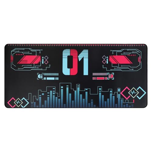 ZGTMSZ Mouse Pad 35.4x15.7 for Hatsune Miku Collaboration Series Desk Mat