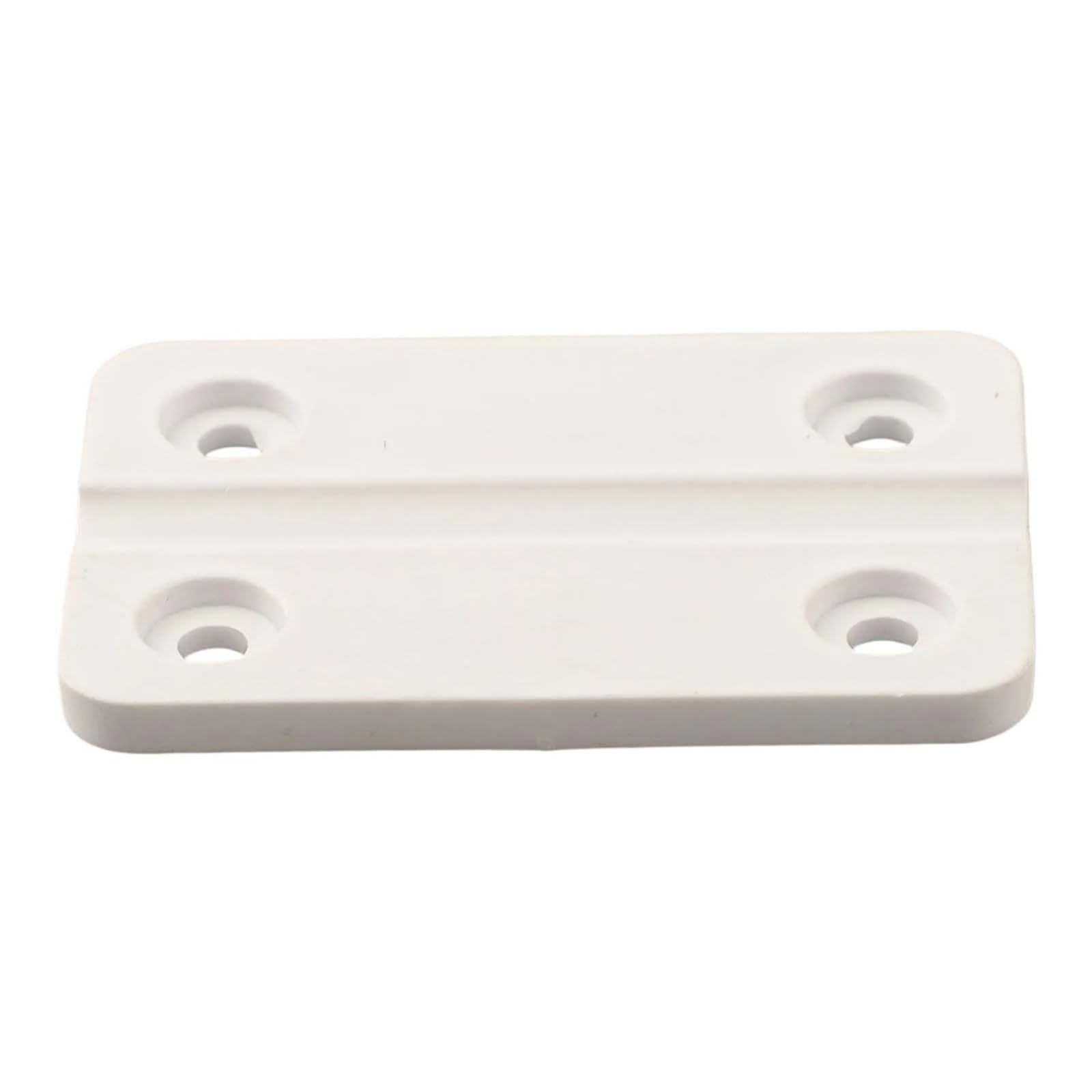 Kdhcvkz White 4Pcs Plastic Hinge With Screws