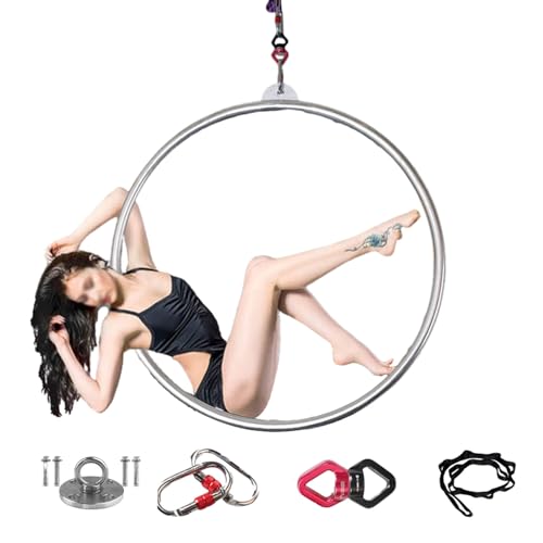 Cerceau aérien Lyra 80cm pour le sport à la maison et studio de danse