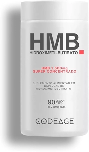 Hmb 1500mg Ultra Concentrado 90 Cápsulas - Codeage
