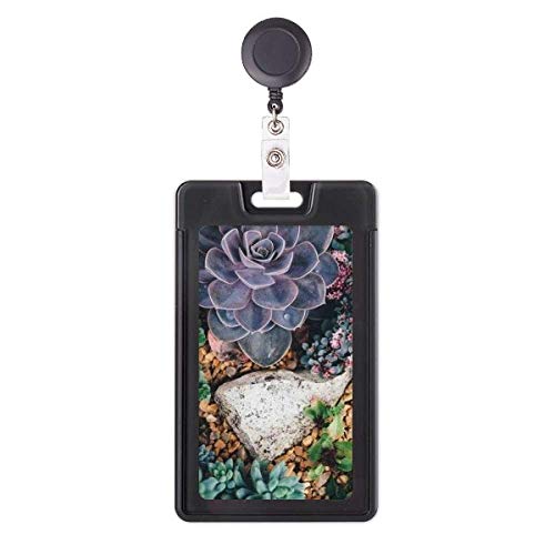 Porte-badge rétractable enrouleur badge attache ceinture motif nature