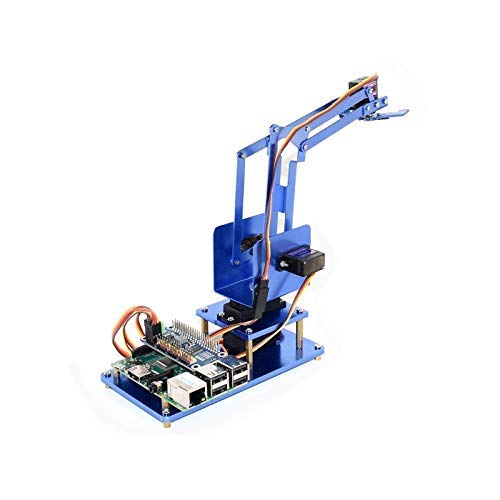 Bras robotique 4 DOF en métal LLD, scanneur et Wi-Fi industriel