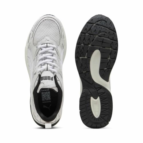 PUMA Unisex-Sneaker MILENIO TECH 2000, Federgrau/Weiß/Silber, Größe 38, Federgrau PUMA Weiß PUMA Silber, 38.5 EU – Ansicht 4