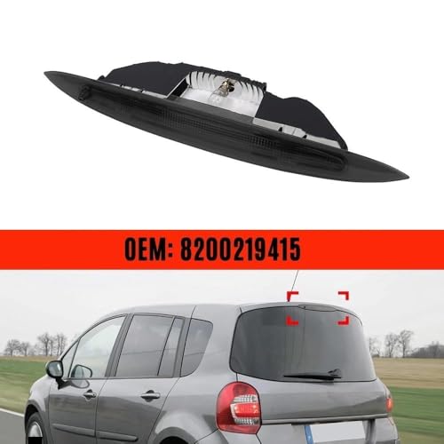 Troisième feu stop pour Renault Modus 2004-2012 arrière surélevé 8200219415