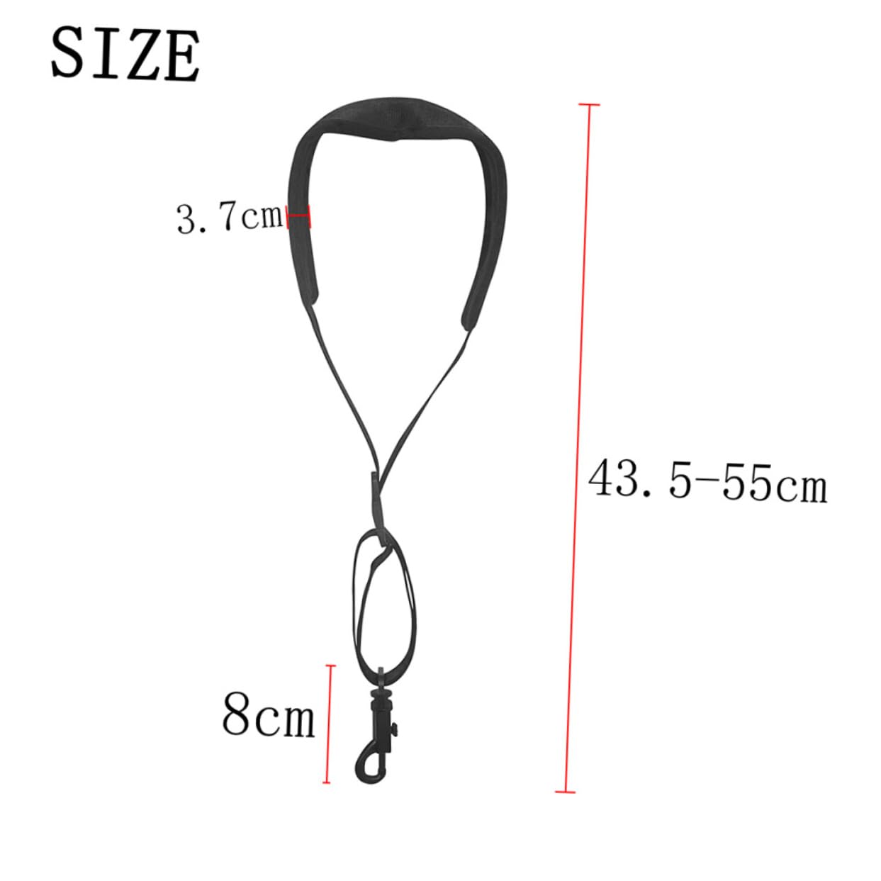 ERINGOGO Professional Saxophone Accessory Saxophone Neck Harness Belt and Shoulder Strap