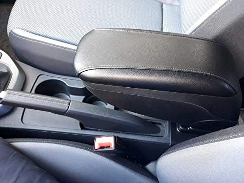 amazon com armrest car center console storage box black centre arm rest suitable for seat ibiza 2017 seat arona 2017 volkswagen polo 2017 automotive