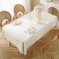 D北欧ヴィンテージ丁寧なニードルワークが施されたテーブルクロス（柔らかな淡黄色） Amazon｜テーブルクロス 黄 北欧風 チェック柄 薄手 長方形