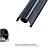 NATGAI Garage Door Seal Bottom Rubber Weatherproofing Threshold Buffering Replacement Black (5/16 Inch T-End, 20FT Long)
