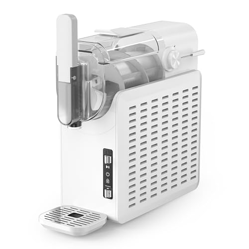 Silver Style - Machine à boisson glacées 5 en 1 - Slush Machine et granita, capacité 2L, prêt en 35mn, 6 Programmes : granité, smoothie, milkshake, café frappé, slushie sangria, nettoyage auto
