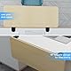 TAZZOR Ergonomische Schreibtisch Erweiterung - 52 x 25cm, 90° klappbar, kein Bohren Schreibtisch Verlängerung Tischverlängerung Tastaturauszug Tastaturablage Desk Extender (Oak, 52 * 25cm)