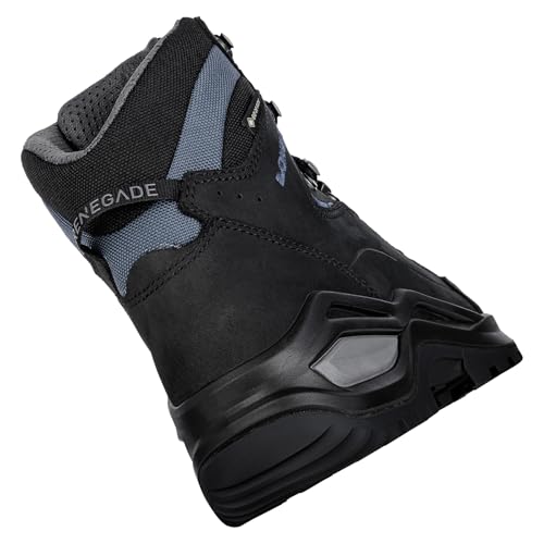 LOWA Stiefel mittel RENEGADE EVO GTX MID Ws schwarz/blau, 41