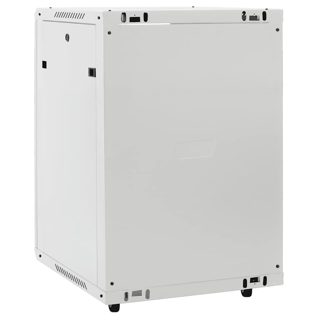 vidaXL Armadietto di Rete 15U 19" IP20 60x45x86 cm Autoportante