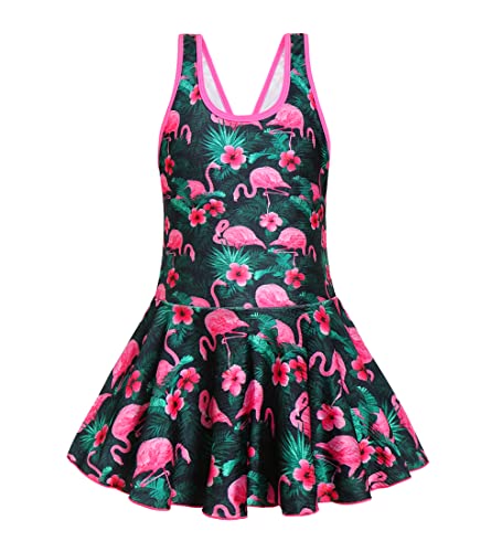 Image of Girls One Piece Unicorn Swimsuit Mermaid Swimwear Rainbow Bathing Suit