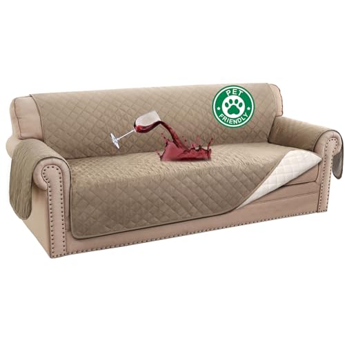 Best Material for Couch With Pets: Durable, Washable, and Pet-Friendly Covers 11 Turquoize 100% Waterproof Couch Covers for 3 Cushion Sofa Pet Friendly Cover for Dogs Washable Couch Protector Triple Non-Slip Furniture Cover for Pets, Kids (Sofa 70