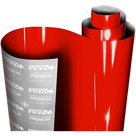 VViViD Ultra Gloss Racing Red Vinyl Wrap Cover