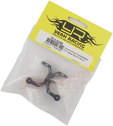 Miniatura 2 de Yeah Racing Juego de bujes delanteros de aluminio para Traxxas Ford GT 4 Tec 2.0#TEC4-003BK