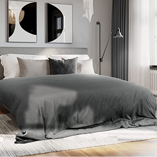 Bambaw Bamboo Single Flat Sheet, 240x290 cm, Keep Cool at Night Summer Bed Sheets, 100% Bamboo Bedding - Image 2