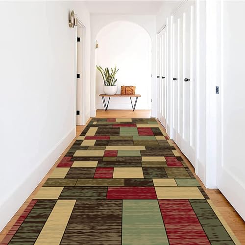 Alfombra de pasillo larga ideal para proteger el suelo del comedor 8