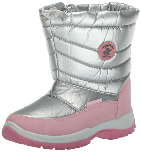 Beverly Hills Polo Club Girl's Non-Slip Outdoor Insulated Winter Boots