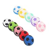 CLISPEED 10 Piezas Joystick con Diseño Fútbol Agarre Ergonómico Antideslizante Protección Analógica para Fácil Instalación Duraderas Accesorios para Palancas de Control Gaming