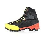 La Sportiva Aequilibrium ST GTX, Botas de Senderismo Hombre, Black/Yellow, 42.5 EU