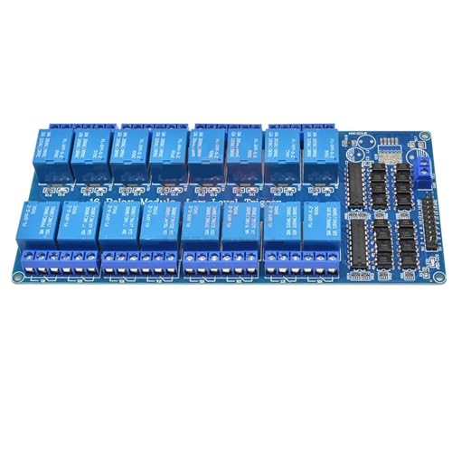 Module relais 16 canaux 5V pour centraliser la domotique et l'éclairage connecté