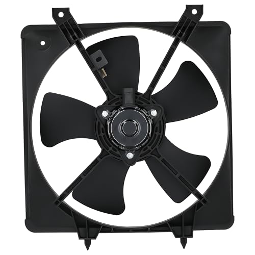 Image of maXpeedingrods Radiator Cooling Fan Assembly for Mazda Miata L4 1.8L 1999-2005, BP4W15025 BP4W15140