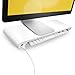 Quirky Spacebar POP Monitor Stand and 6-Port USB Hub, White (PSPBP-WH01)