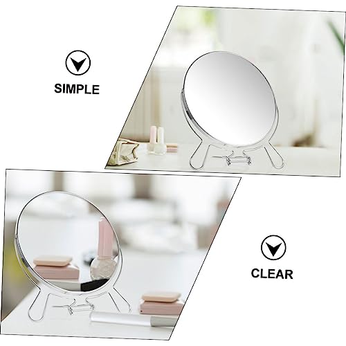 Espejo de maquillaje giratorio doble cara Ipetboom 2pcs miniatura 3