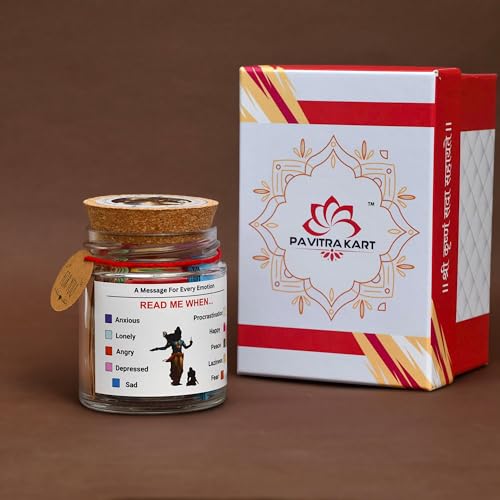 Gita Jar for Emotion and Feelings | Best Gift | Available in 8 Languages (Translation, Tamil)