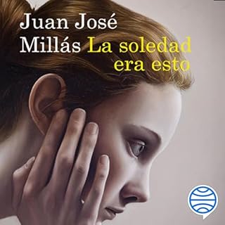 Diseño de la portada del título La soledad era esto