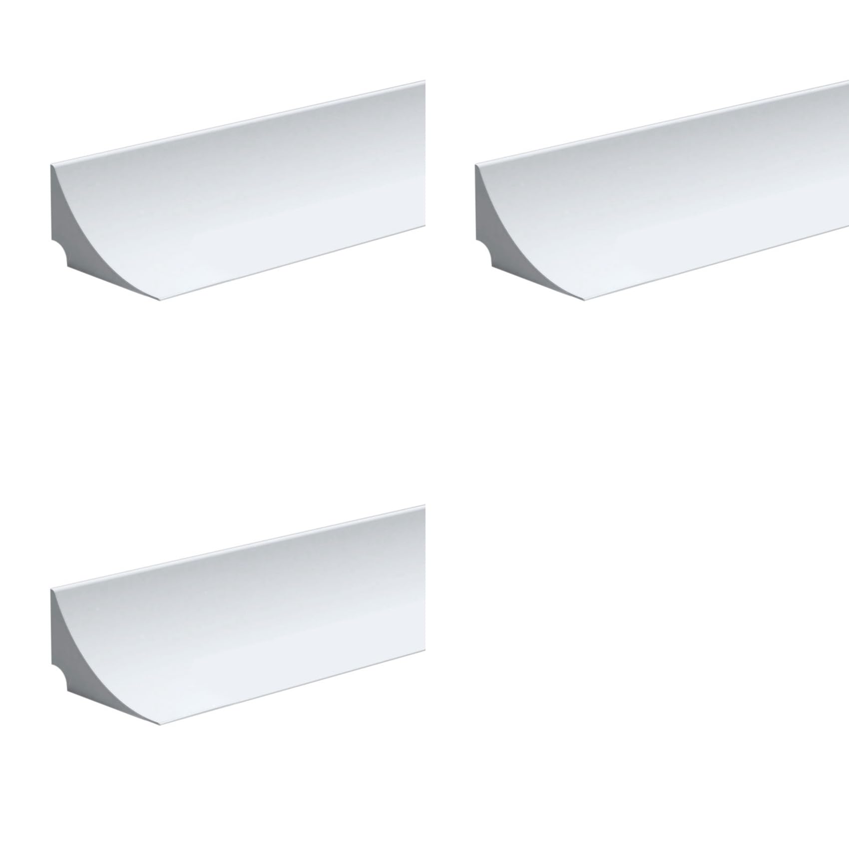 Vjsujehgy 3X Water Retaining Strip Silicone Water Barrier for Sink Water Barrier for Bathroom for Kitchen Countertop White 1M Long