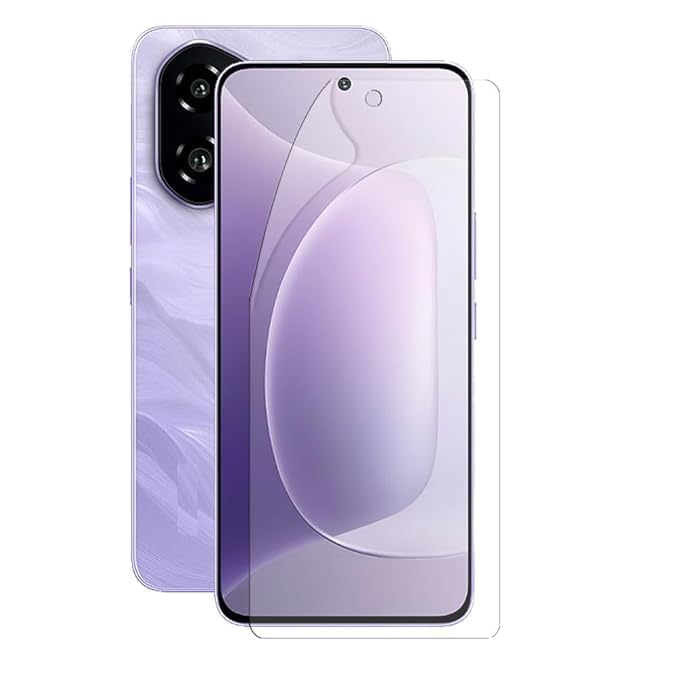 Image of BLACKSHEEP Matte Screen Protector for Honor 300 5G (Pack of 1) Membrane Case Friendly Full Edge to Edge Screen Coverage & Installation Kit