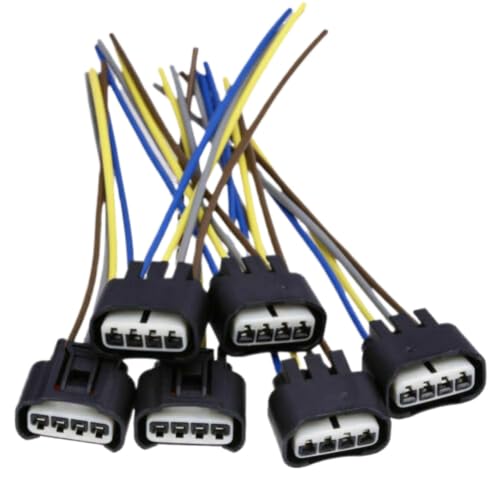 Connecteur bobine d'allumage 90980-11885 Toyota Yaris faisceau électrique 4 broches