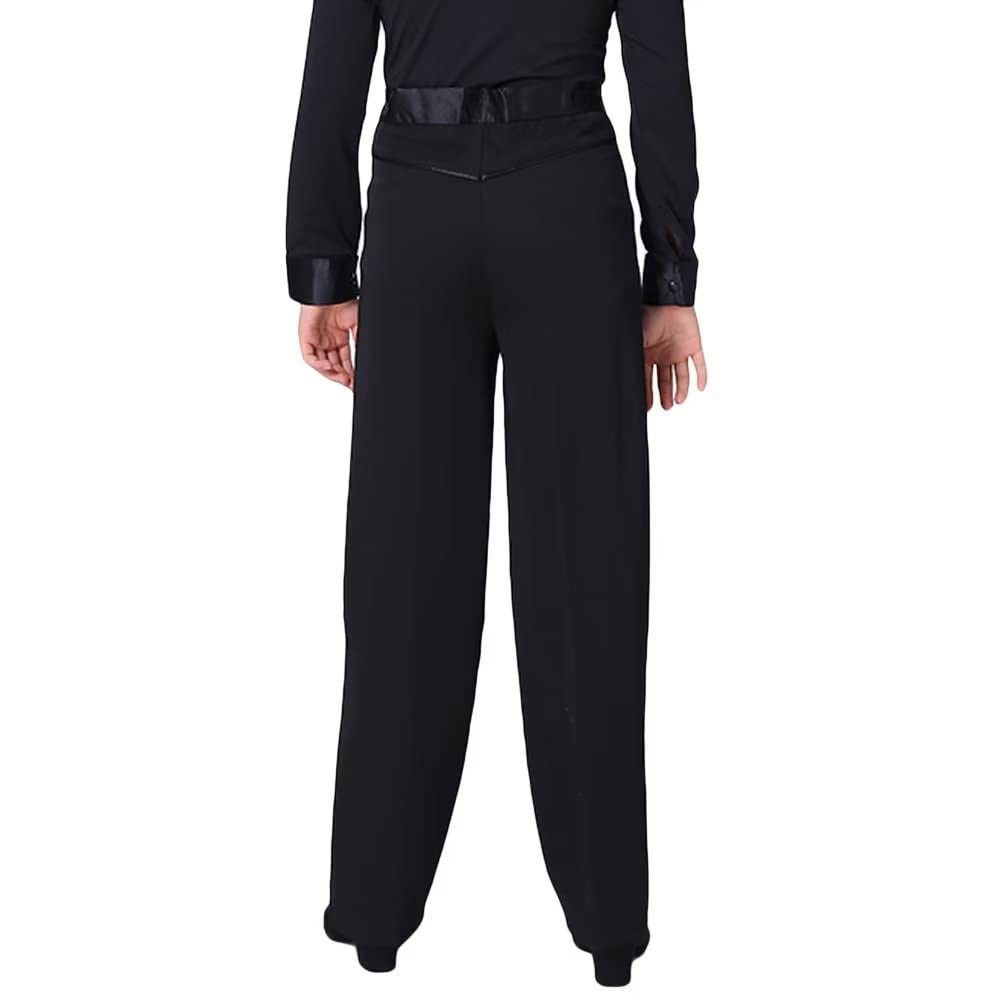 Jungen Kinder Latin Ballsaal Tanzhose Elastische Taille Professionelle Jazz Modern Perfomance Hose