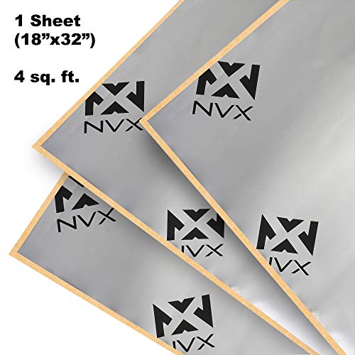NVX Sound Dampening - 4 sq feet - 1-sheet Versa Kit [SDVK4]