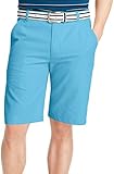 IZOD Men's Flat Front Classic Microtwill Golf Short