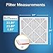 Filtrete 24x24x1 AC Furnace Air Filter, MERV 11, MPR 1000, Micro Allergen Defense, 3-Month Pleated 1-Inch Electrostatic Air Cleaning Filter, 2 Pack (Actual Size 23.81 x 23.81 x 0.81 in)