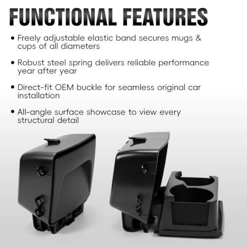 Portavasos para consola central Ford Explorer 2016-2019 miniatura 3