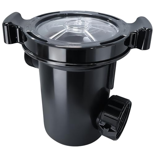 BISAYETL 310-6500B Pump Strainer Housing with Lid & Basket Compatible with Waterway Hi-Flo Pumps