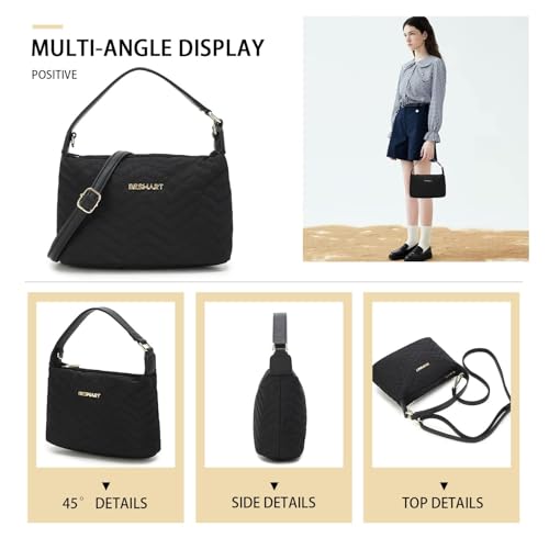 BESMART Crossbody Bag for Women, Stylish Shoulder Bag with Adjustable Strap, Lightweight Durable Handbag for Travel Workout4