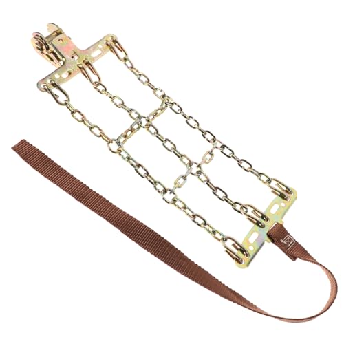 DECORNIJIA Cadenas de Nieve para Coche y Suv con Diseño Balanceado de Cadenas Antideslizantes para Invierno Instalación Rápida y Resistente para Emergencias Hielo y Barro para Vehículos y