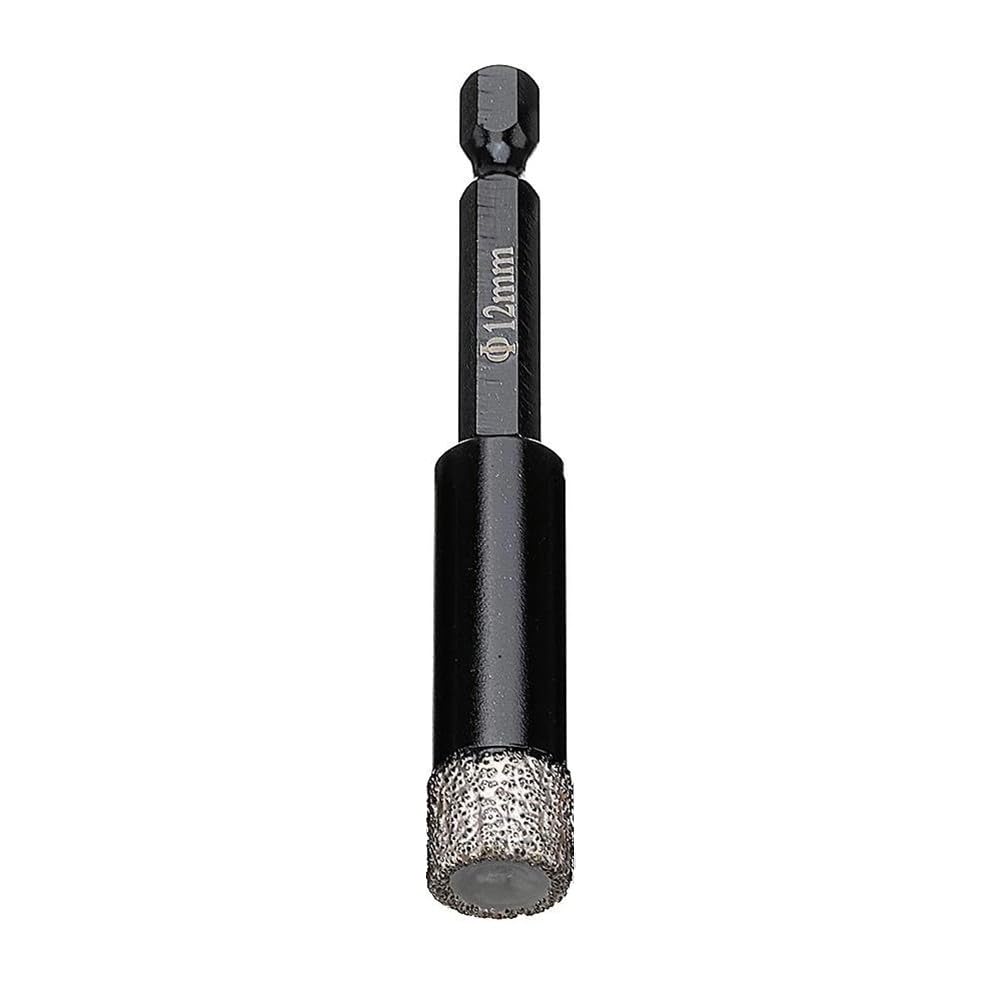 Practical Outdoor Dry Drill Bit Brazed Diamond Drilling Glass Porcelain Tile