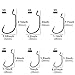 UCEC Fishing Hooks, 100pcs EWG Offset Worm Hooks, Bass Hooks, Wide Gap, Size:#1 1/0 2/0 3/0 4/0 5/0