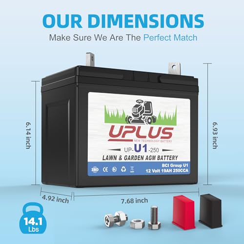 UPLUS U1 Battery Dimensions